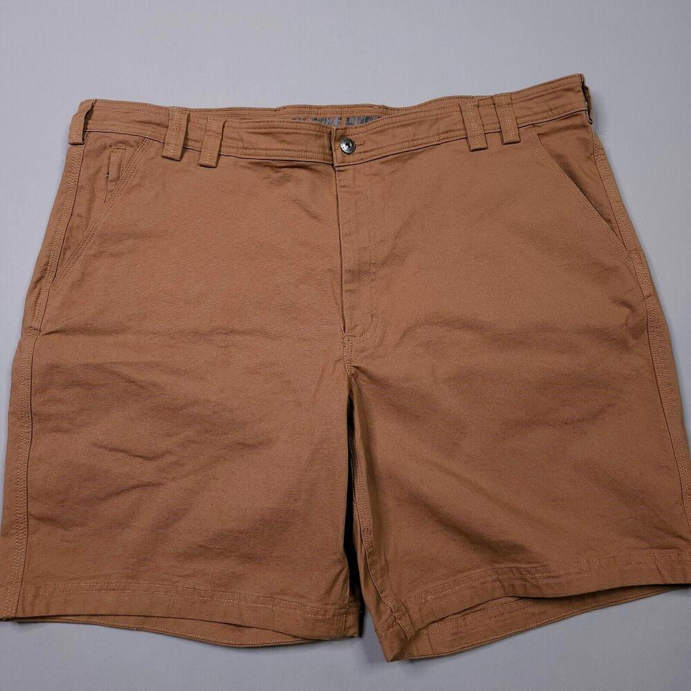 DuluthFlex Fire Hose Relaxed Fit Foreman 9" Shorts Hiking Workwear  Stretch 44